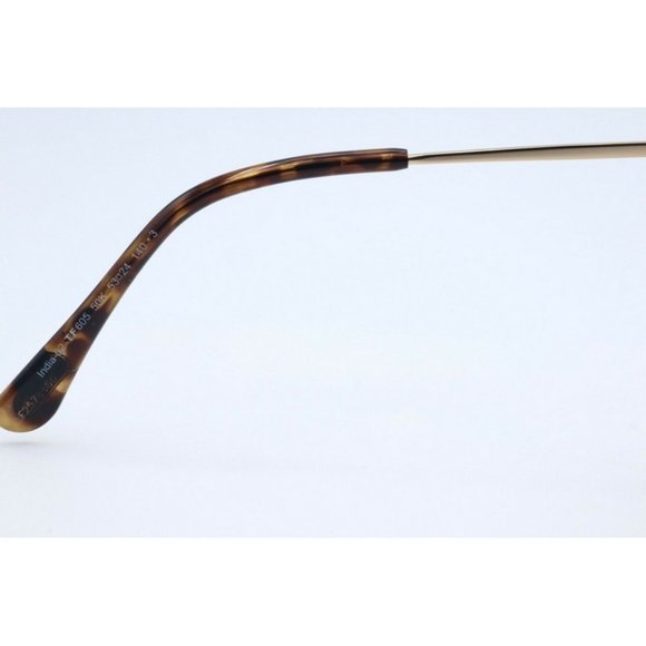 Tom Ford India-02 TF 605 50K Cat Eye Gold Sunglasses Gradient Brown Lens 53mm(B) main image 5